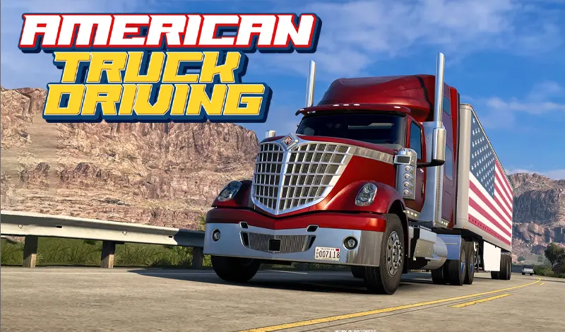 American Truck Driving: Realistic 3D Cargo Delivery Guide cover art
