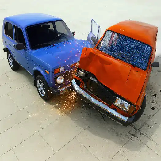 Beam Drive Car Crash Test Simulator source artwork