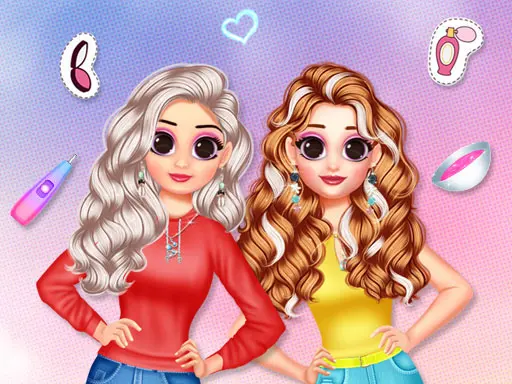 Besties Makeover Salon cover art