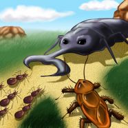 Bug War Game source artwork