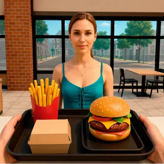Burger Restaurant Simulator 3D cover art