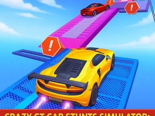Crazy GT Car Stunts Simulator: Ramp Car Stunts cover art