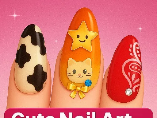 Cute Nail Art Designs Game 3D cover art