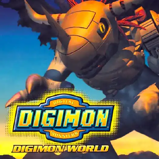 Digimon World cover art