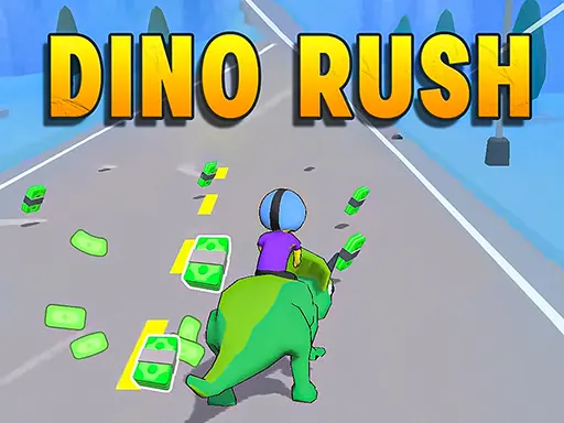 Dino Rush - hypercasual runner cover art