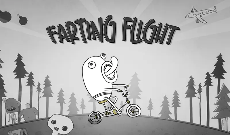 Farting Flight: Hilarious Physics Based Endless Runners 2D cover art