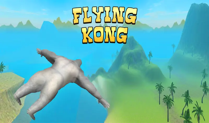 Flying Kong: Elite Jungle Survival and Reflex Strategy 3D cover art