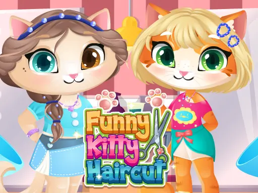 Funny Kitty Haircut cover art