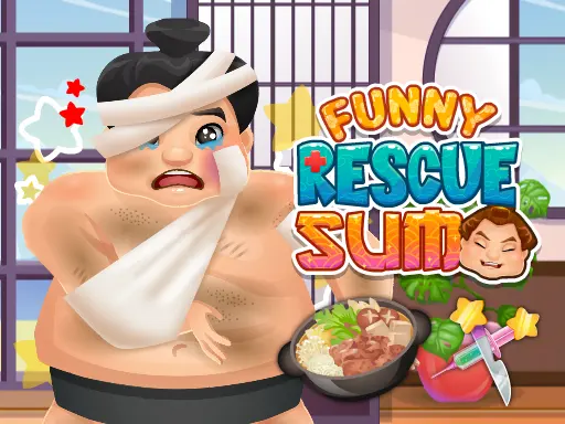 Funny Rescue Sumo cover art