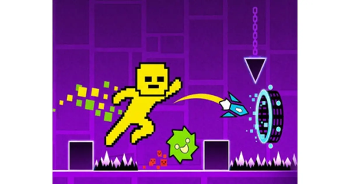 Geometry Man Dash Arcade Games Unblocked G+ preview