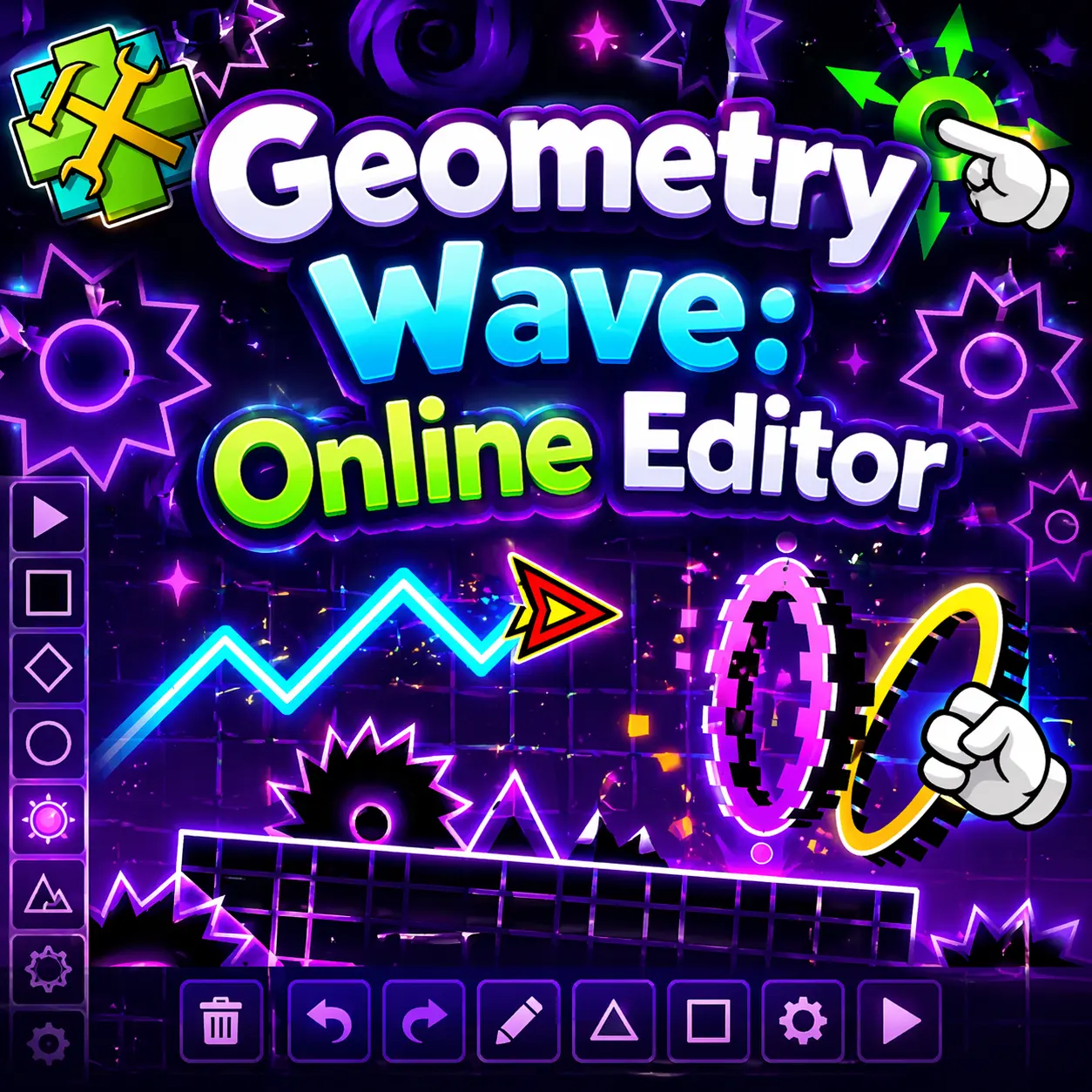 Geometry Wave Online Editor preview