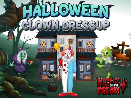 Halloween Clown Dressup cover art