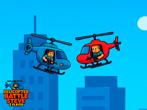 Helicopter Battle Steve 2 Player cover art