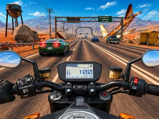 Moto Rider GO: Highway Traffic cover art