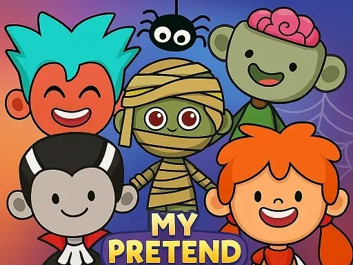 My Pretend Halloween Town cover art