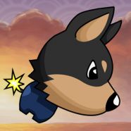 Ninja Dogs Game cover art
