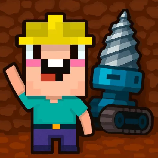 Noob Digger: Pro Drill Miner source artwork