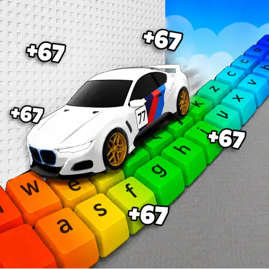 Obby: Supercar Race on a Giant Keyboard cover art