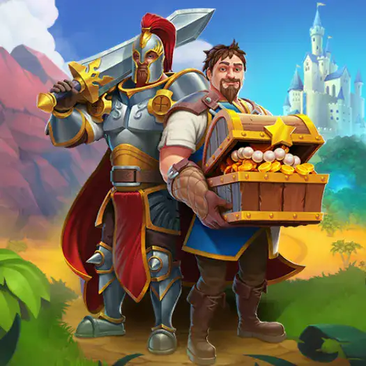 Raid & Rush: Heroes idle RPG source artwork