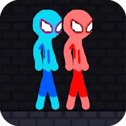 Red and Blue Stickman Rope cover art