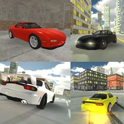 Rx7 Drift 3D preview