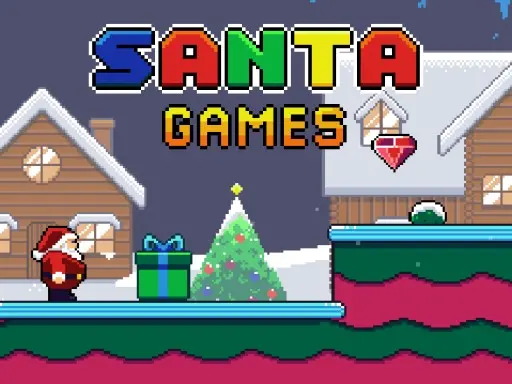 Santa games cover art