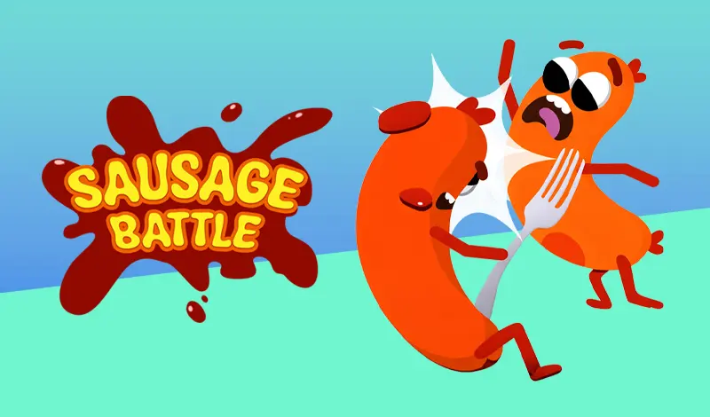 Sausage Battle: Quirky Physics-Based Royale Combat Challenge cover art