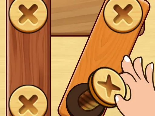 Screw Nuts & Bolts: Wood Solve cover art