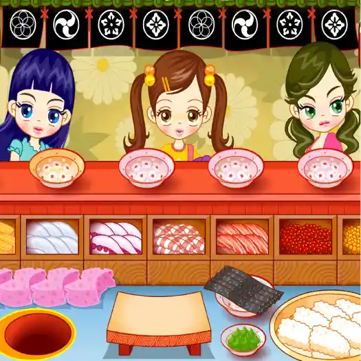 Sue's Sushi Restaurant source artwork