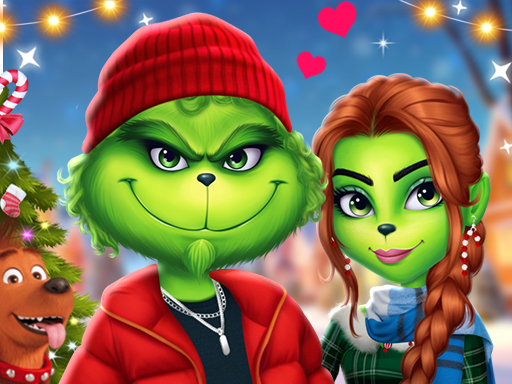 The Grench Couple Holiday Dress up cover art