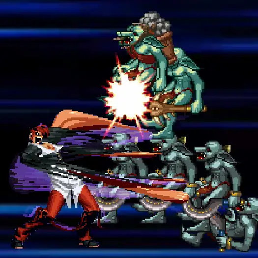 The King of Fighters vs DNF cover art