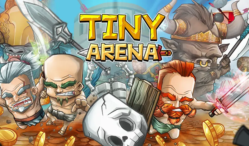 Tiny Arena: Fast-Paced Gladiator RPG Fighting Combat Game cover art