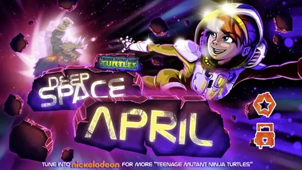 TMNT: Deep Space April cover art