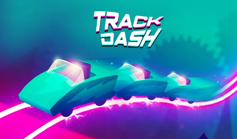 Track Dash: Fast-Paced Rollercoaster Jump and Run Online cover art