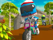 Trial 2 Player Moto Racing source artwork